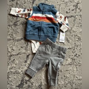 Carters 3 piece set size 3 months